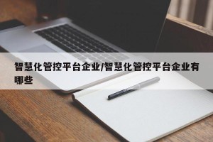 智慧化管控平台企业/智慧化管控平台企业有哪些