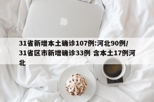 31省新增本土确诊107例:河北90例/31省区市新增确诊33例 含本土17例河北