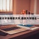 【泰安大学有哪些大学,泰安大学排名一览表】