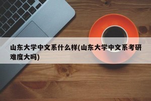 山东大学中文系什么样(山东大学中文系考研难度大吗)